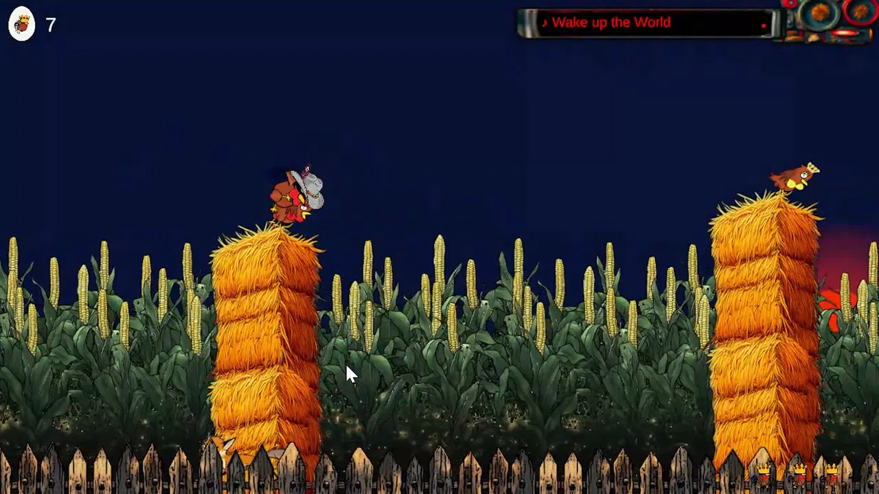Flappy Coq - The 2D Rooster Simulator Game Screenshot 1