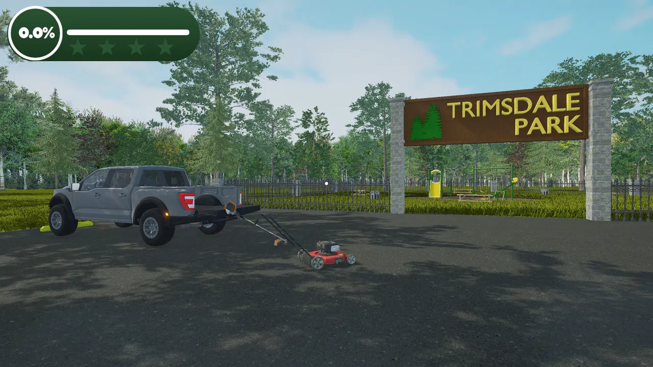 Lawn Care Simulator Demo Screenshot 1