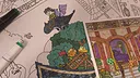 FIND ALL 9: Fantasy - Coloring Book Screenshot 1