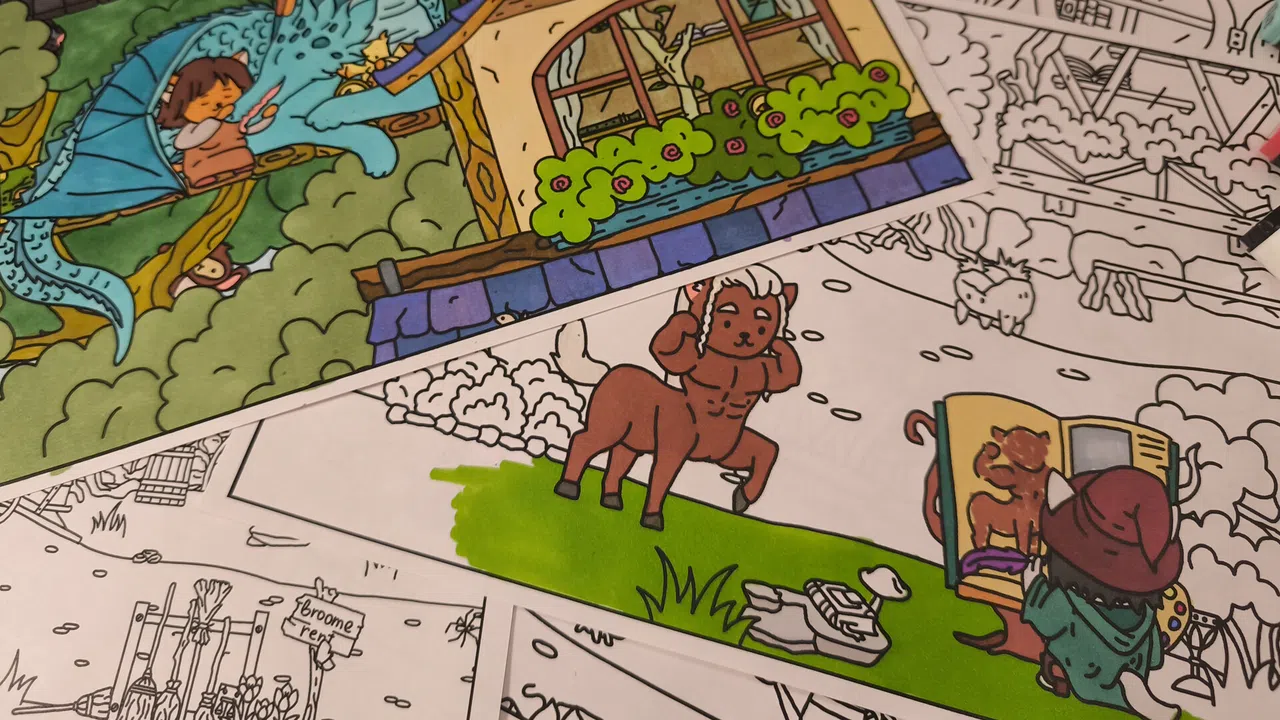 FIND ALL 9: Fantasy - Coloring Book Screenshot 8
