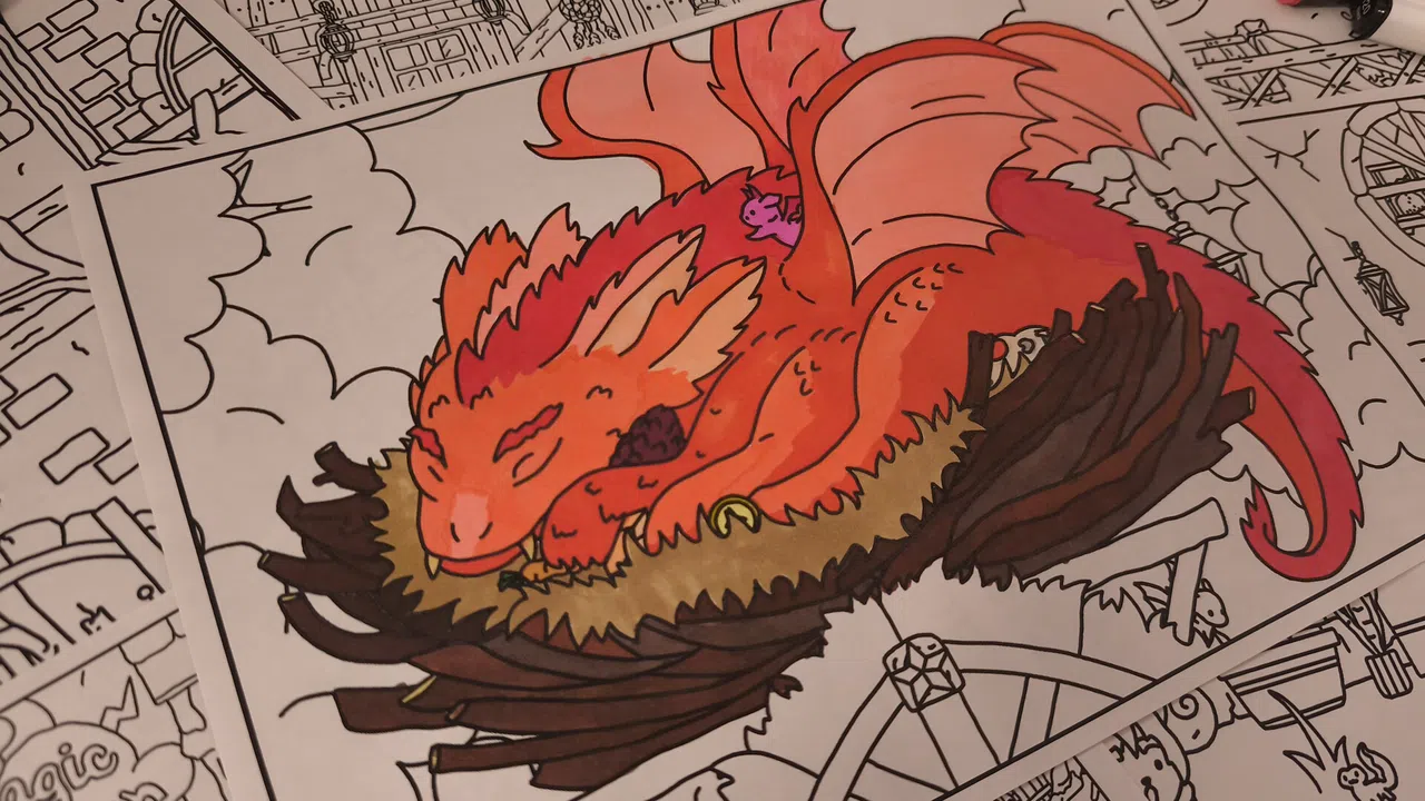 FIND ALL 9: Fantasy - Coloring Book Screenshot 5