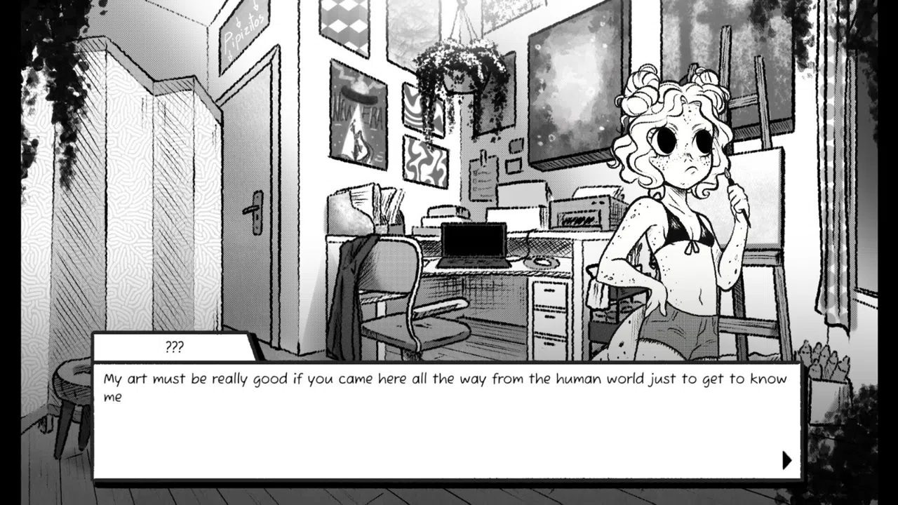 Monster Gals - Dating Simulator Demo Screenshot 2