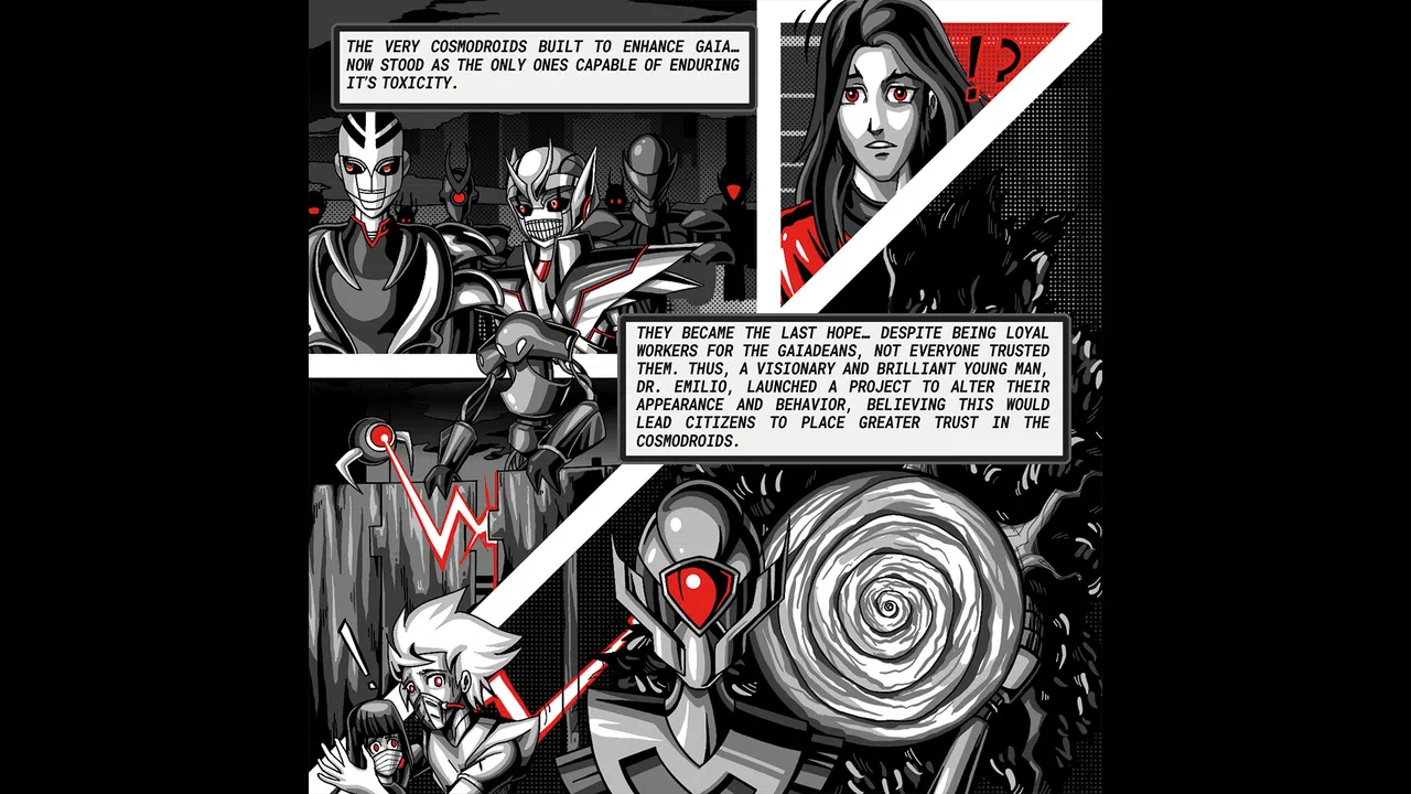 Cosmo Knight Zion - Special Mini Comic - DLC Screenshot 0