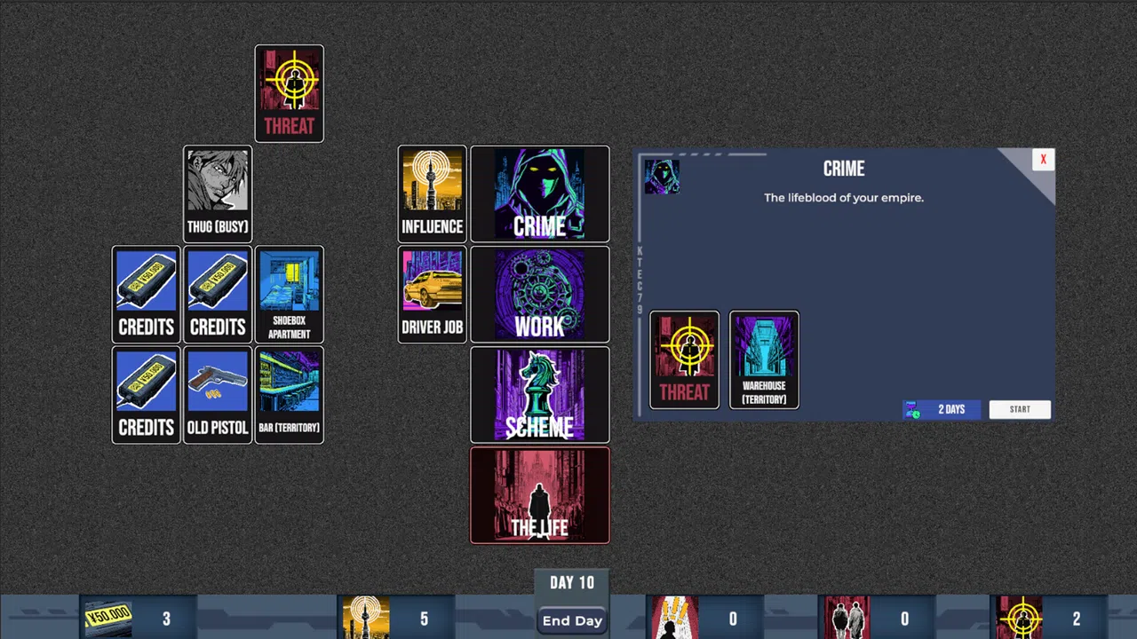 MafiaPunk: A Card Sim Screenshot 5