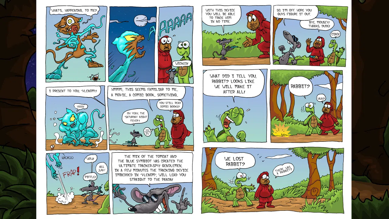 Mutants Ate My Carrots - Animalies Comic Book Screenshot 2