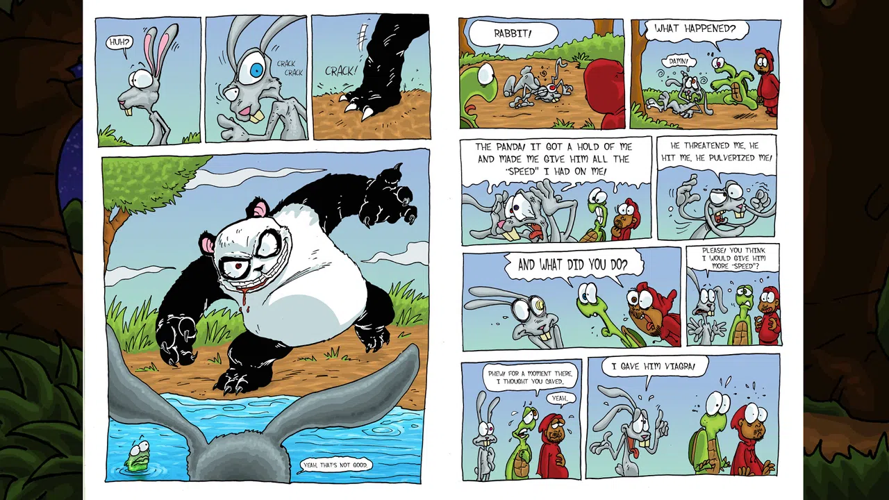 Mutants Ate My Carrots - Animalies Comic Book Screenshot 3