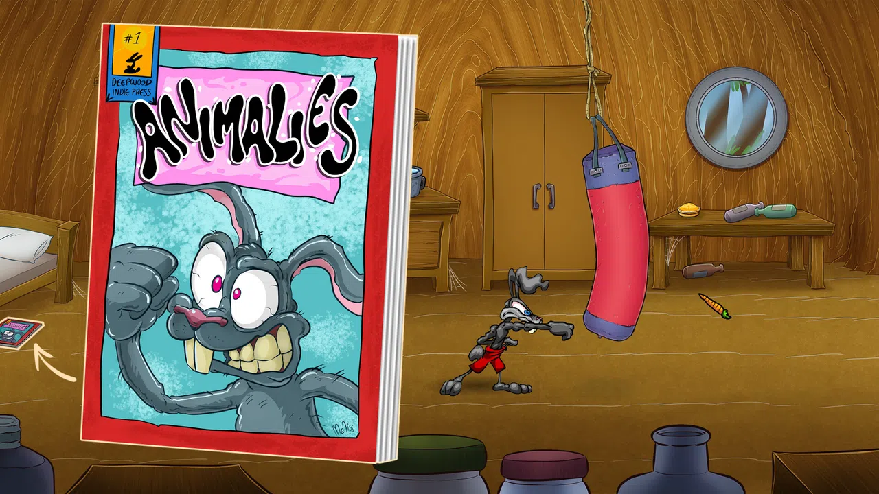 Mutants Ate My Carrots - Animalies Comic Book Screenshot 0