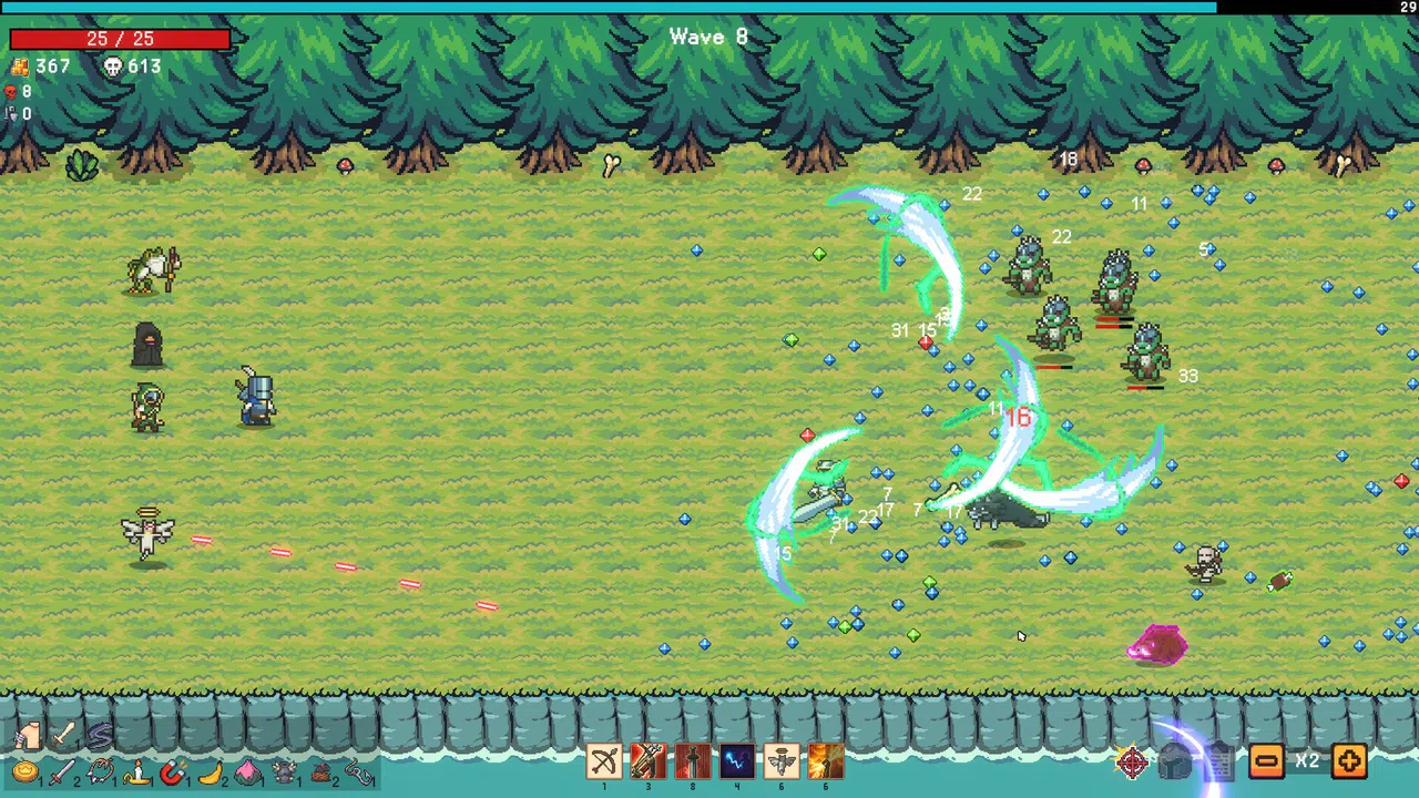 Pixel Survivors : Defense Demo Screenshot 1