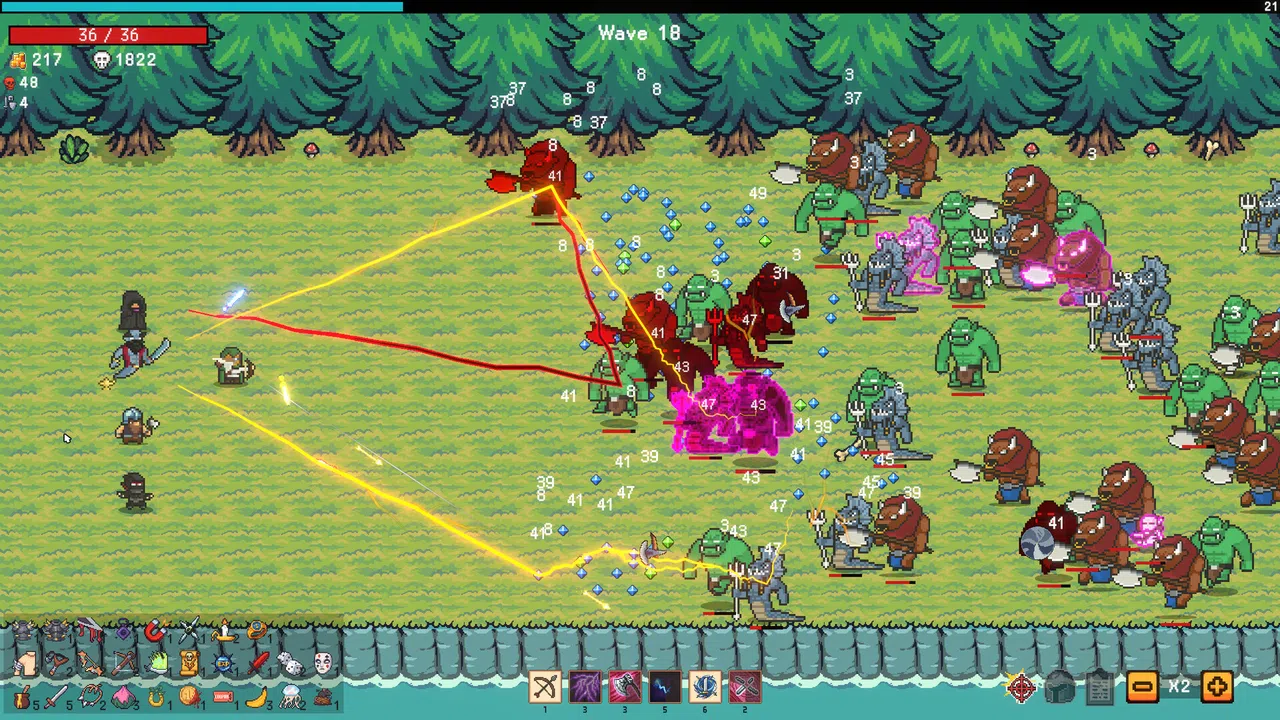 Pixel Survivors : Defense Demo Screenshot 5