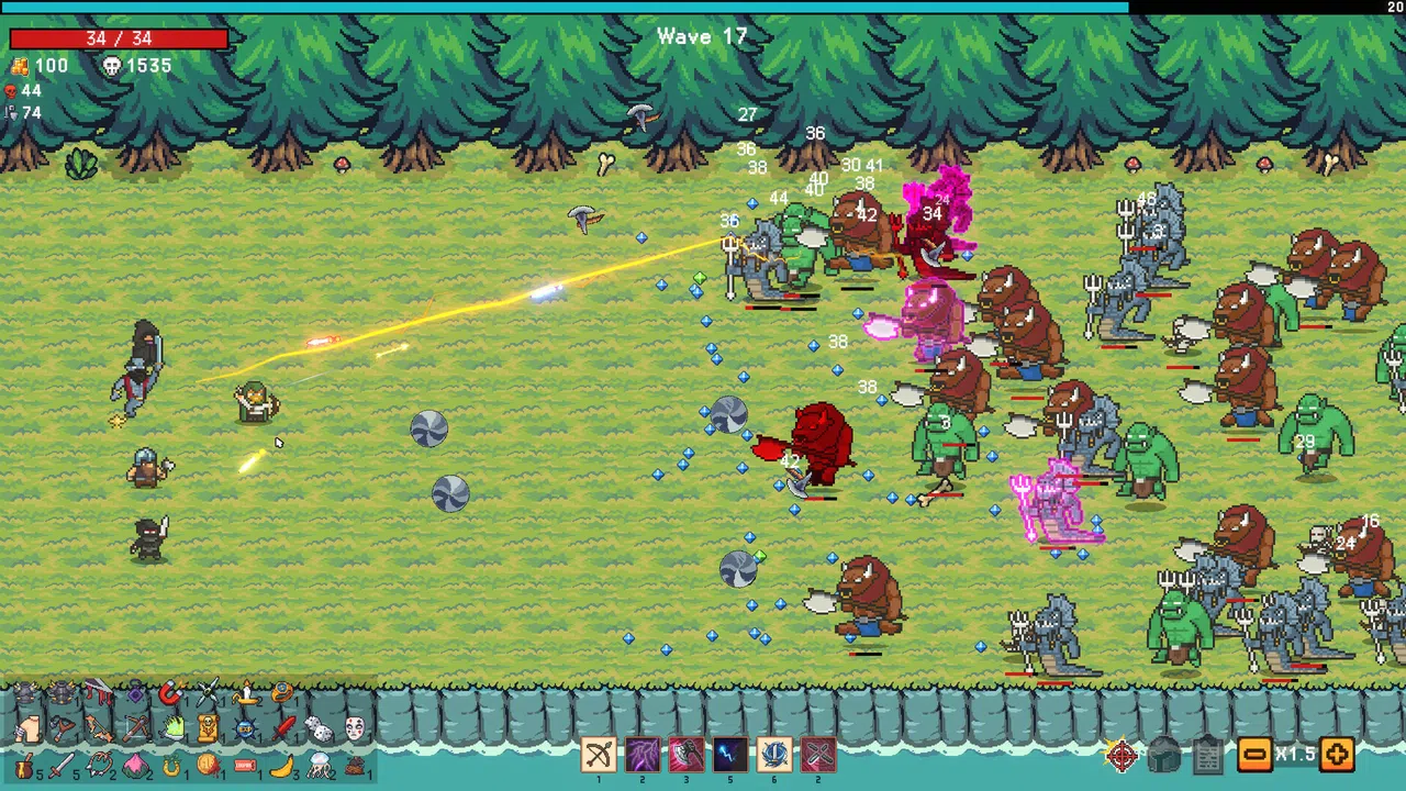 Pixel Survivors : Defense Demo Screenshot 4