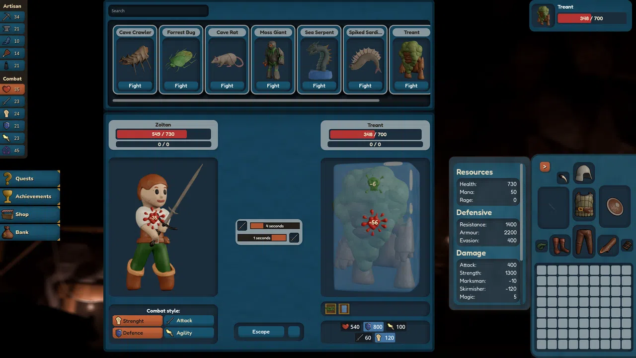 Clayborn Idle Screenshot 0