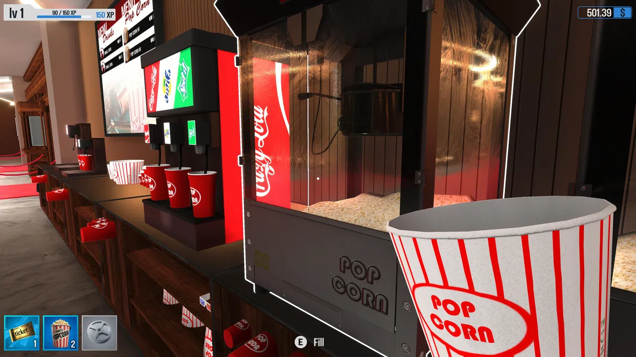 Cinema Manager Simulator Demo Screenshot 1
