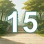 15 level completed icon
