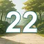 22 level completed icon