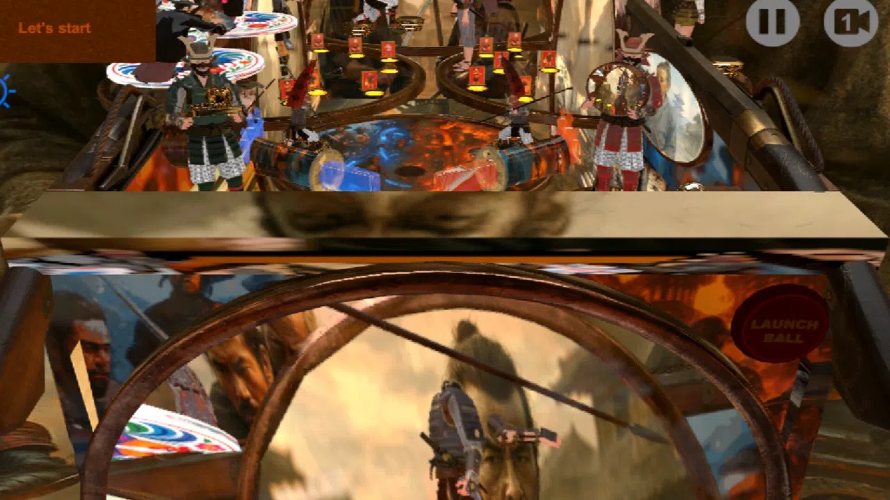 Samurai Battle Royale Pinball Screenshot 2