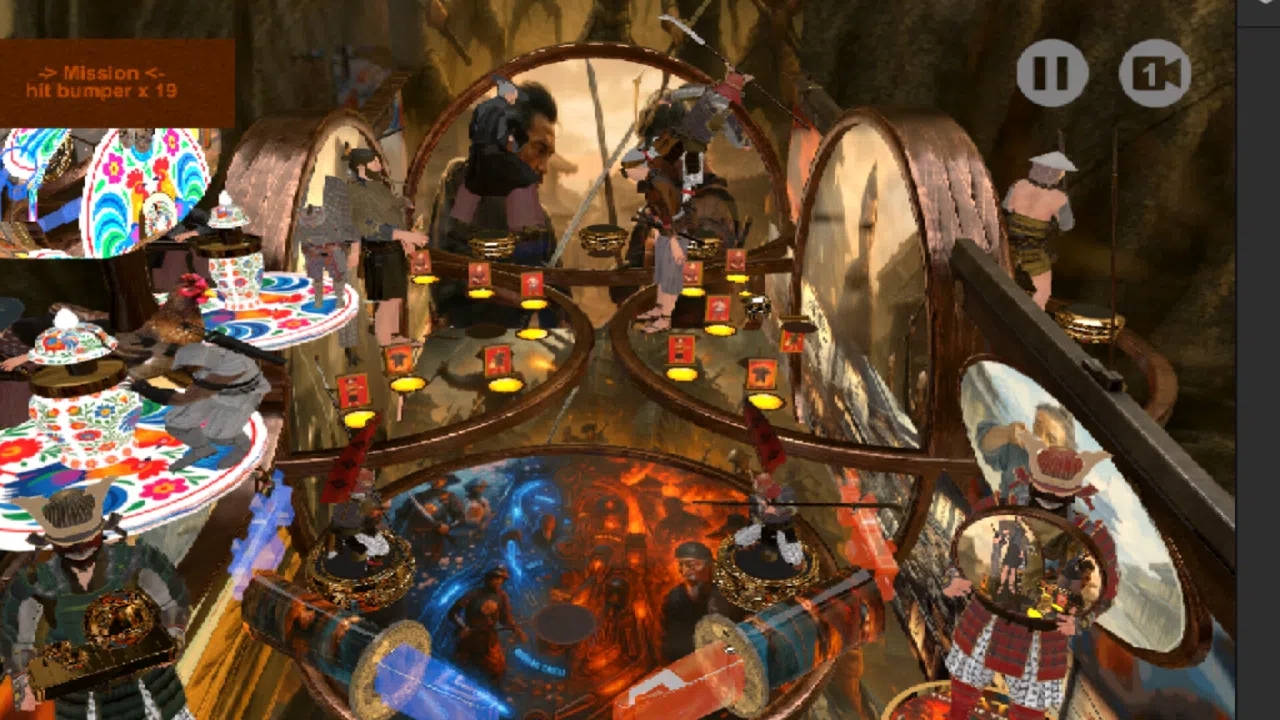Samurai Battle Royale Pinball Screenshot 3