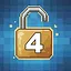 Level 4 Unlocked icon