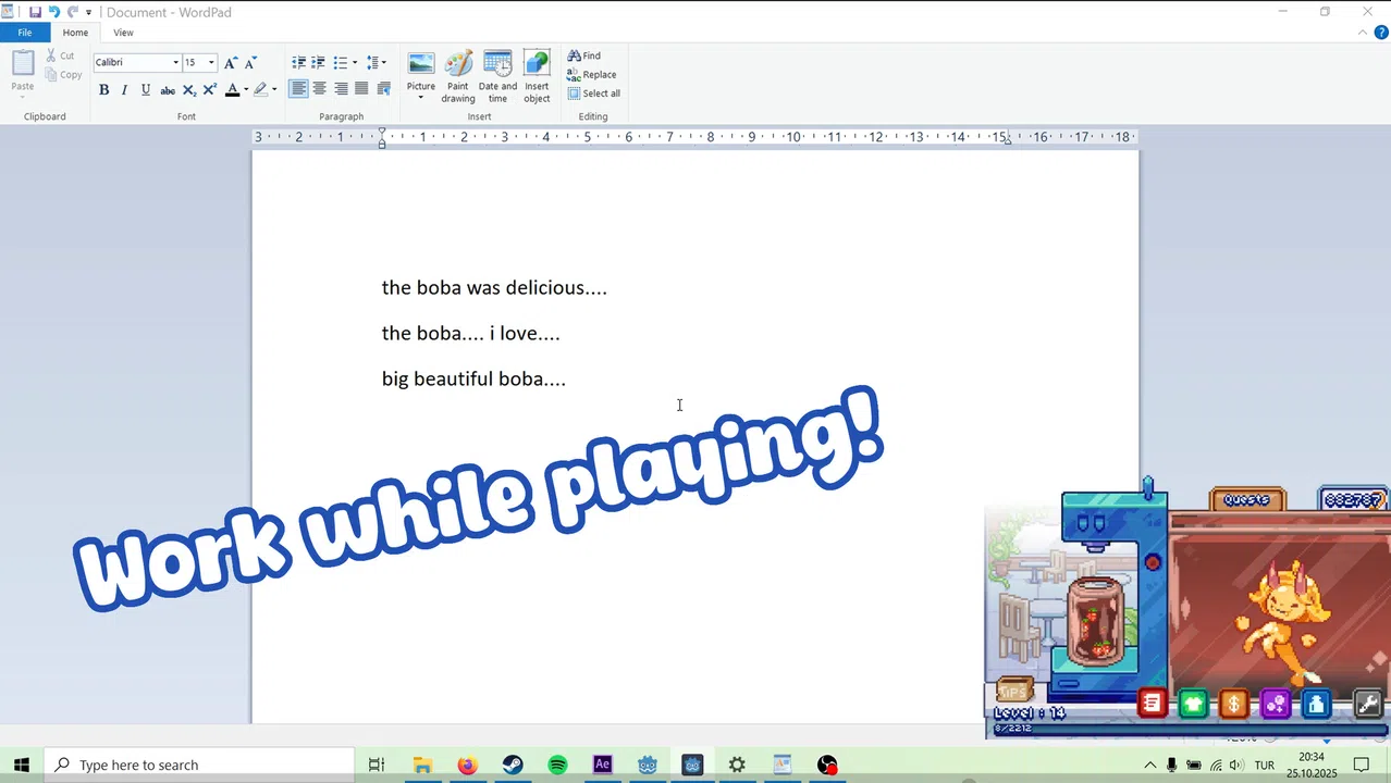 bobanook! Screenshot 2
