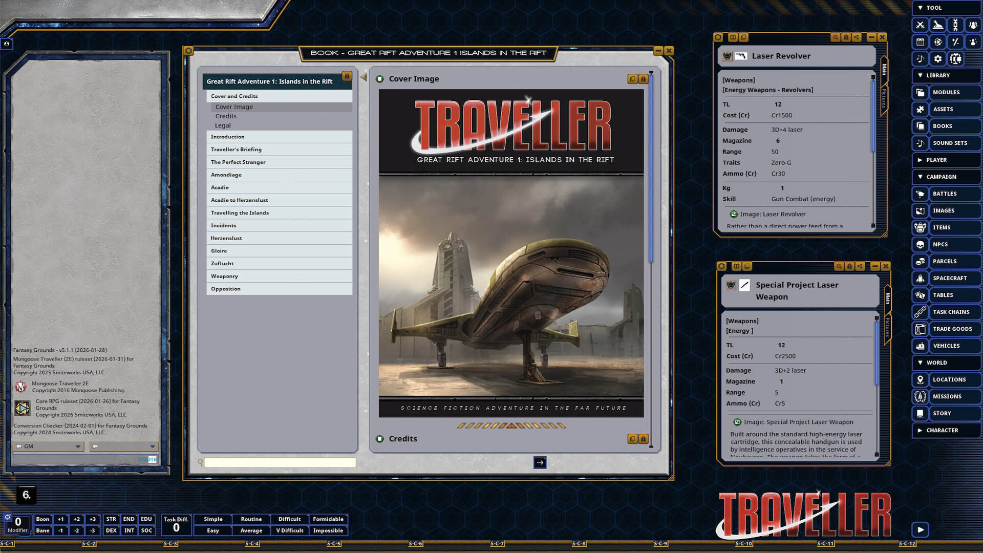 Fantasy Grounds - Great Rift Adventure 1: Islands in the Rift Screenshot 2