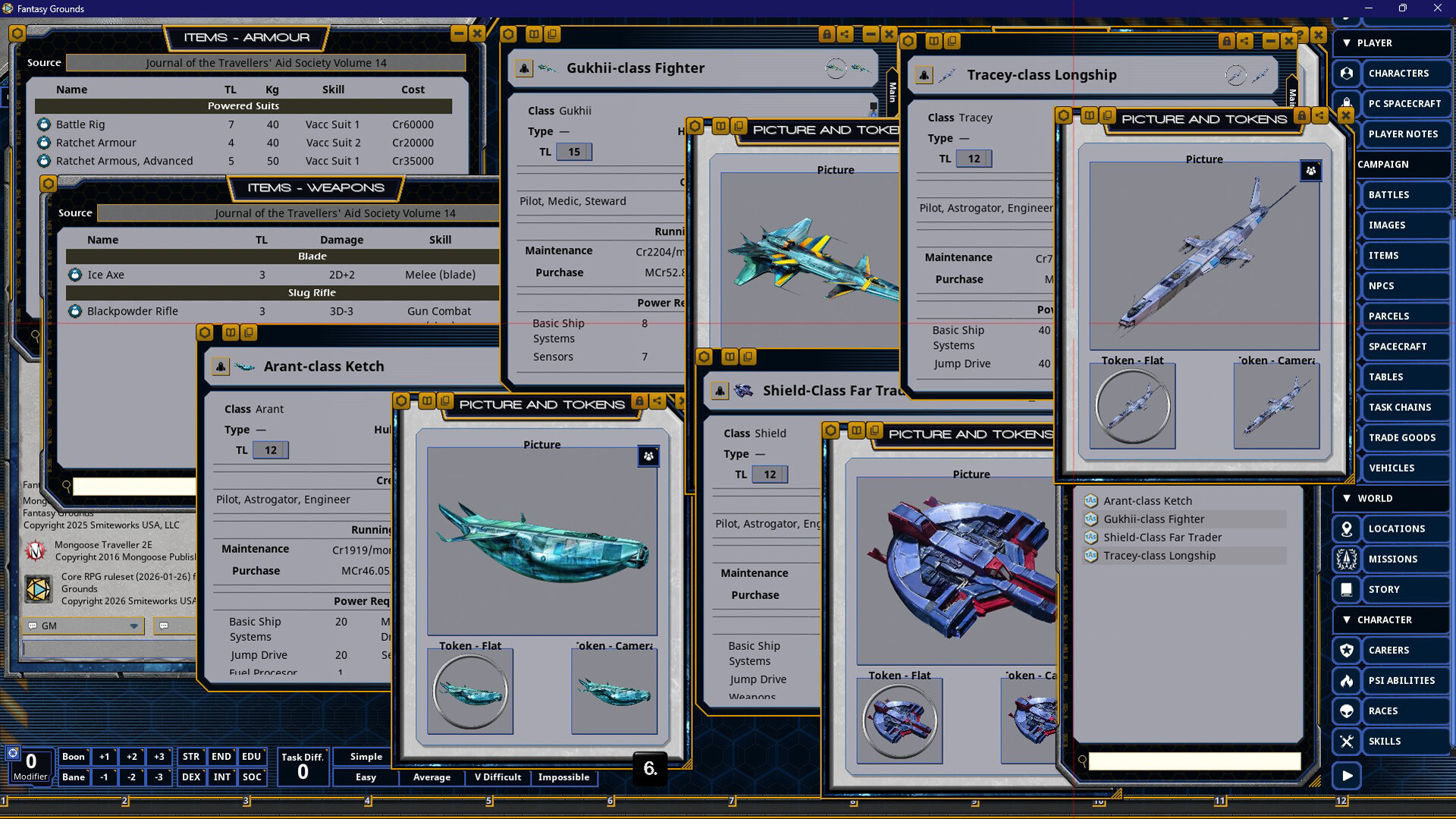Fantasy Grounds - Traveller - Journal of the Travellers' Aid Society Volume 14 Screenshot 0
