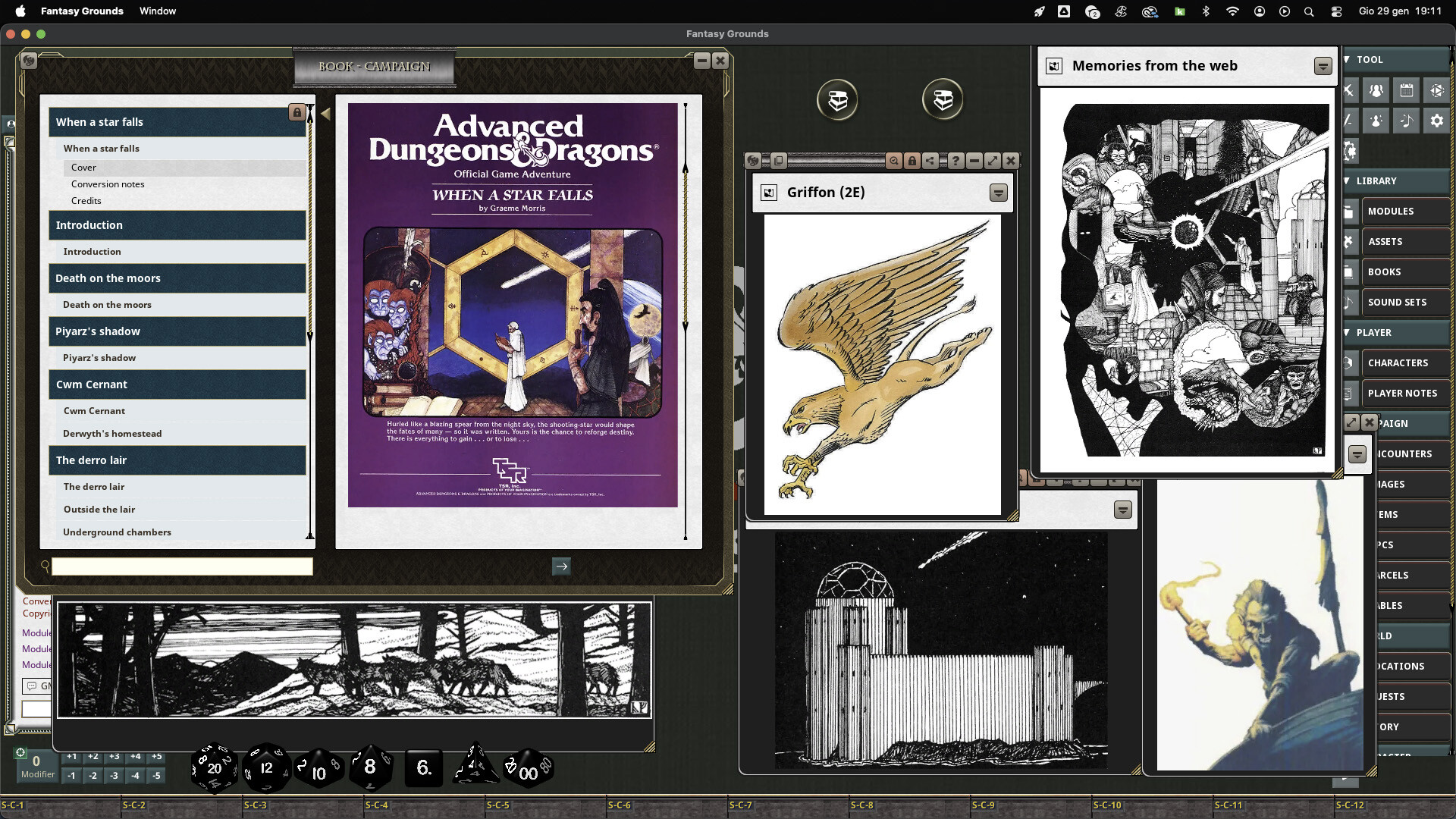 Fantasy Grounds - D&D Classics: UK4 When a Star Falls (1E) Screenshot 2