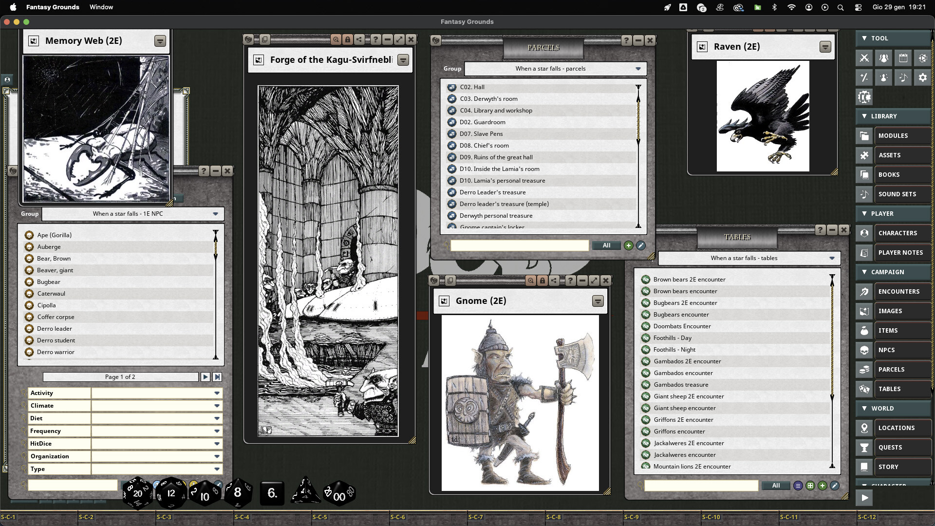Fantasy Grounds - D&D Classics: UK4 When a Star Falls (1E) Screenshot 3
