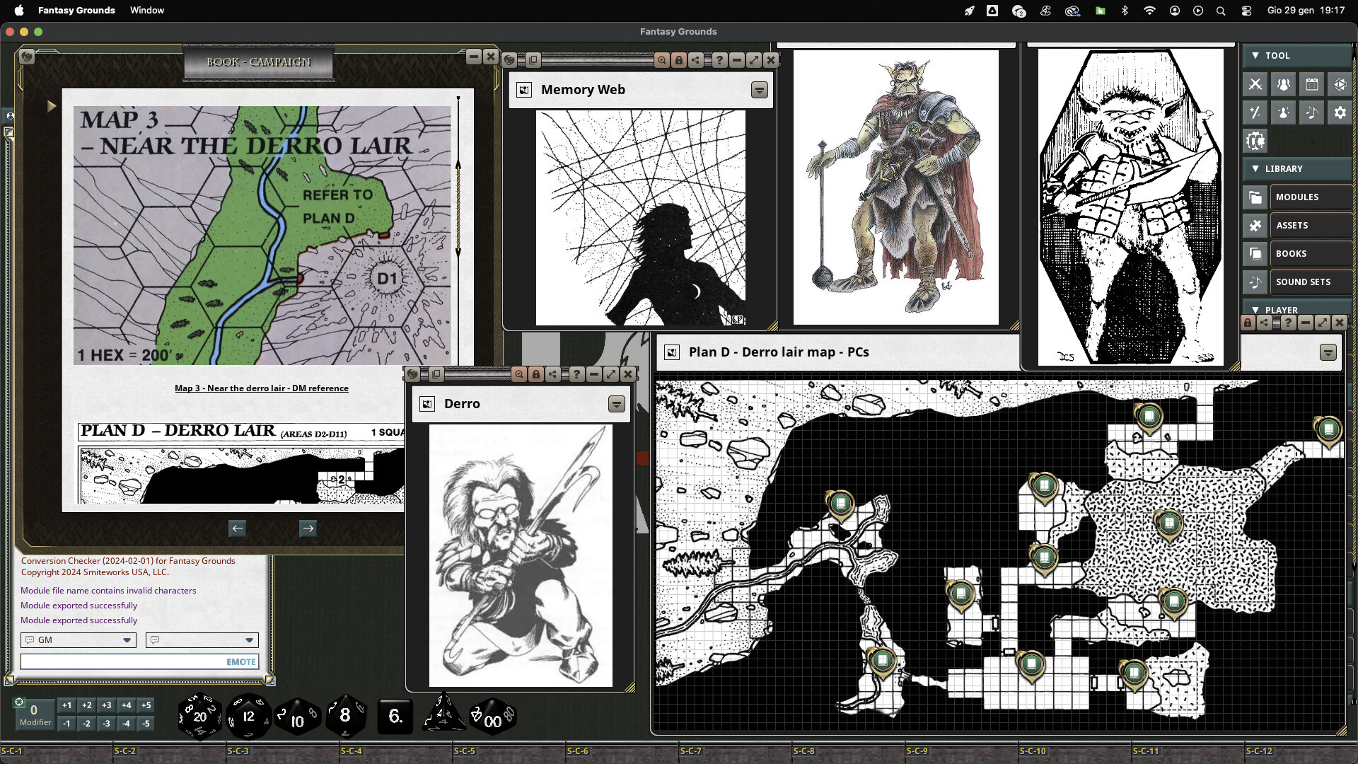 Fantasy Grounds - D&D Classics: UK4 When a Star Falls (1E) Screenshot 4