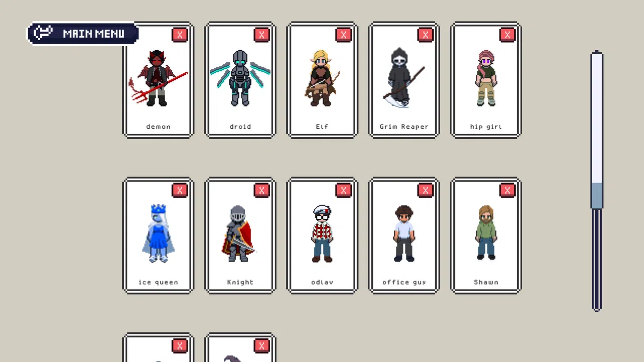 Just A Pixel Character Creator Screenshot 6