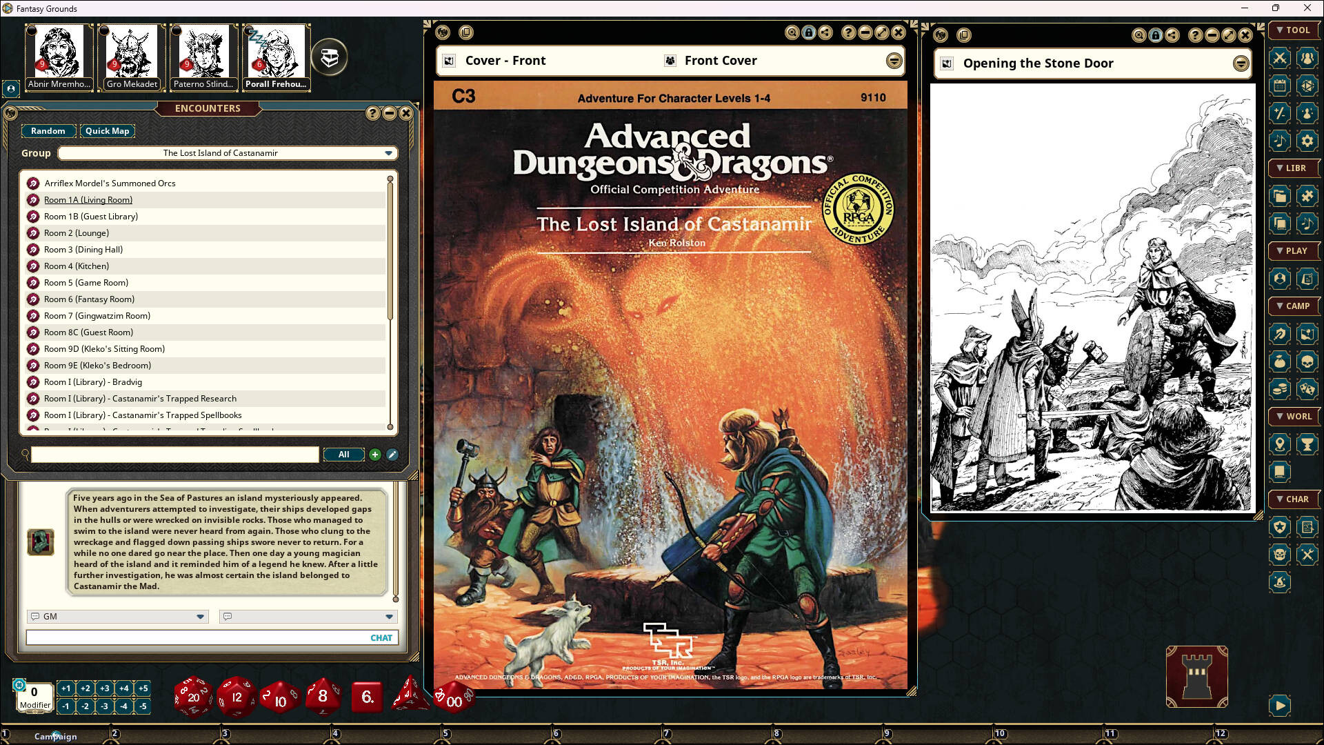 Fantasy Grounds - D&D Classics: The Lost Island of Castanamir Screenshot 4