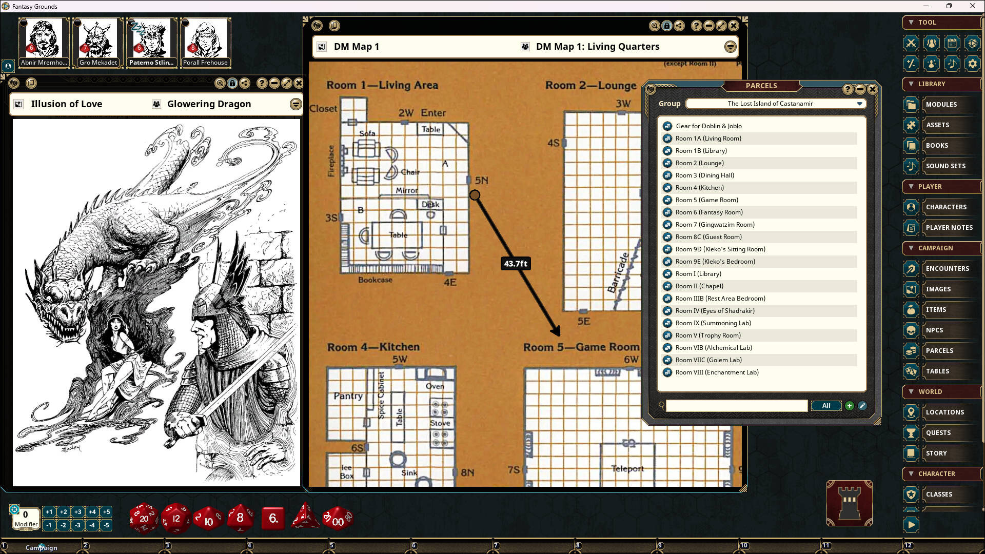Fantasy Grounds - D&D Classics: The Lost Island of Castanamir Screenshot 2