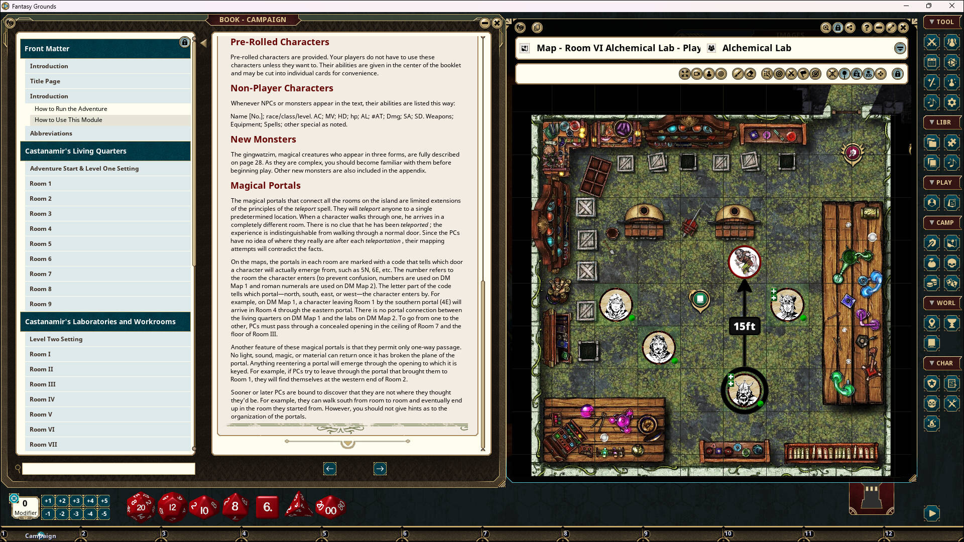 Fantasy Grounds - D&D Classics: The Lost Island of Castanamir Screenshot 5