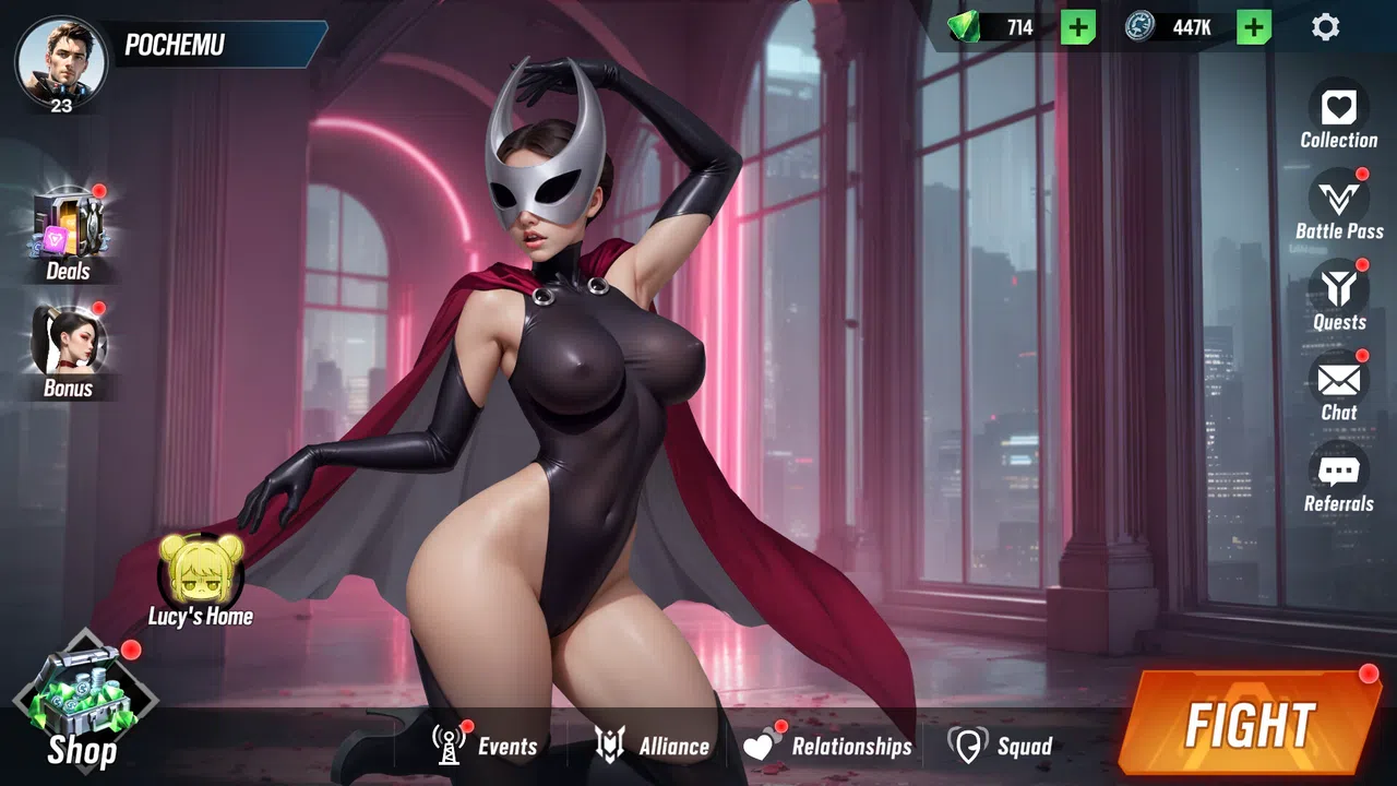 Lust Goddess — Mascot Vespina Screenshot 1