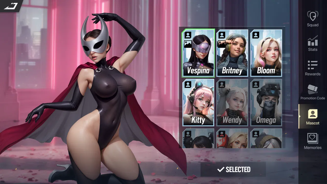 Lust Goddess — Mascot Vespina Screenshot 0