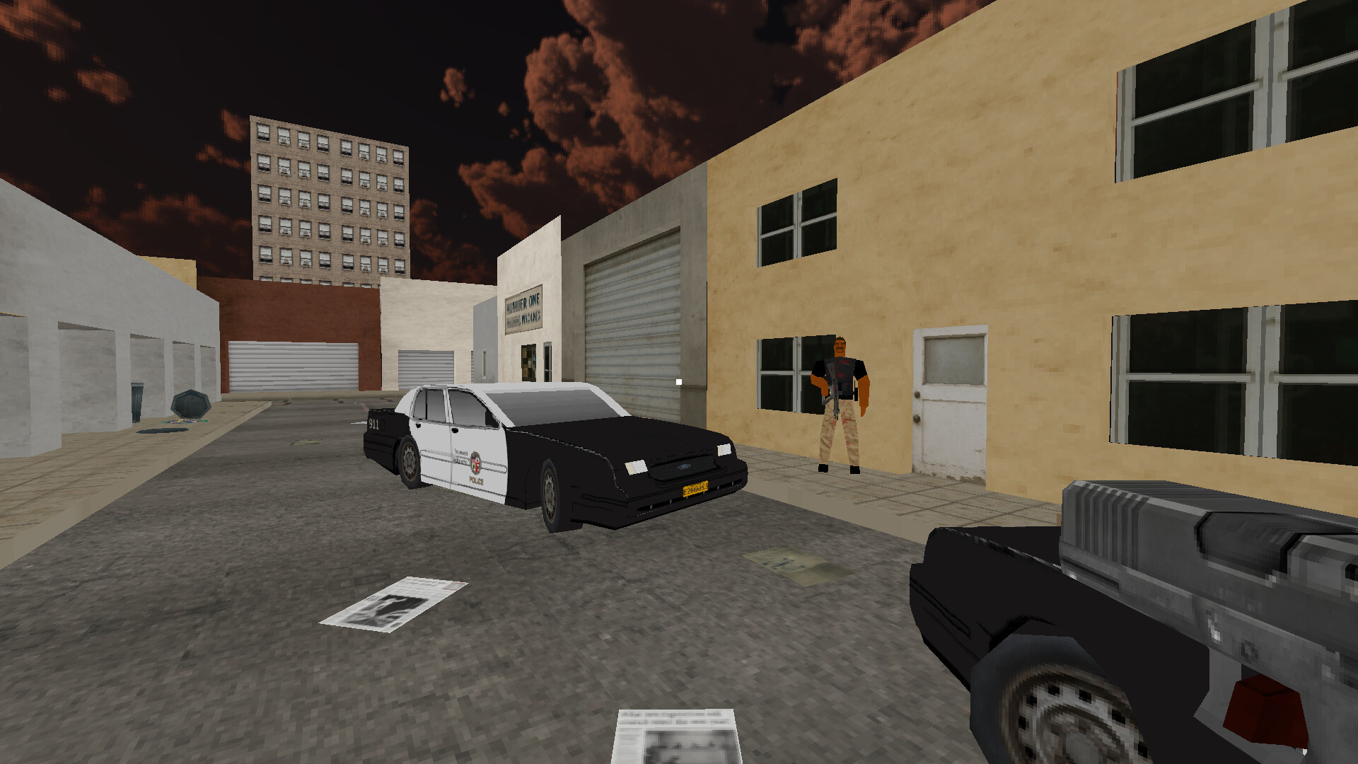 JAMBREDREK: TWO GUNS Screenshot 1