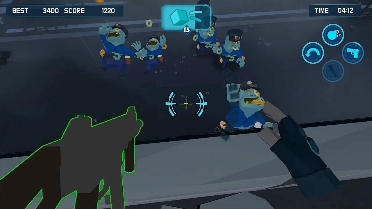 Throw Anything: Zombie Invaders Demo Screenshot 3