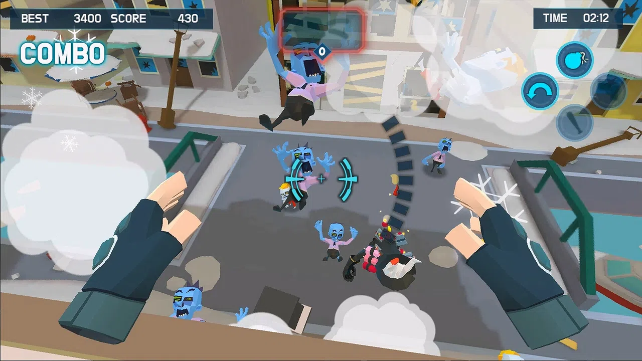 Throw Anything: Zombie Invaders Demo Screenshot 5