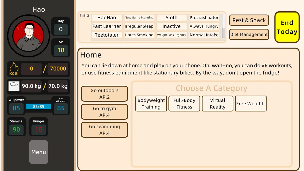 Your Weight Demo Screenshot 1