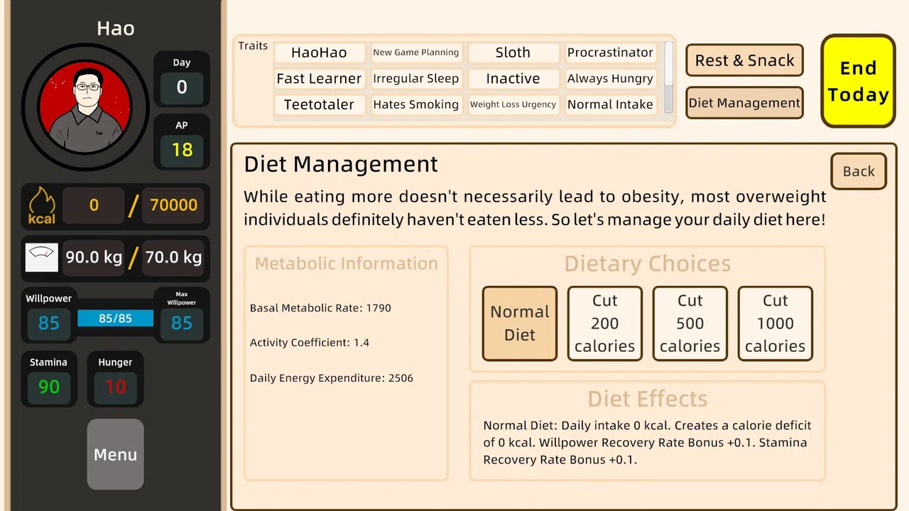 Your Weight Demo Screenshot 2
