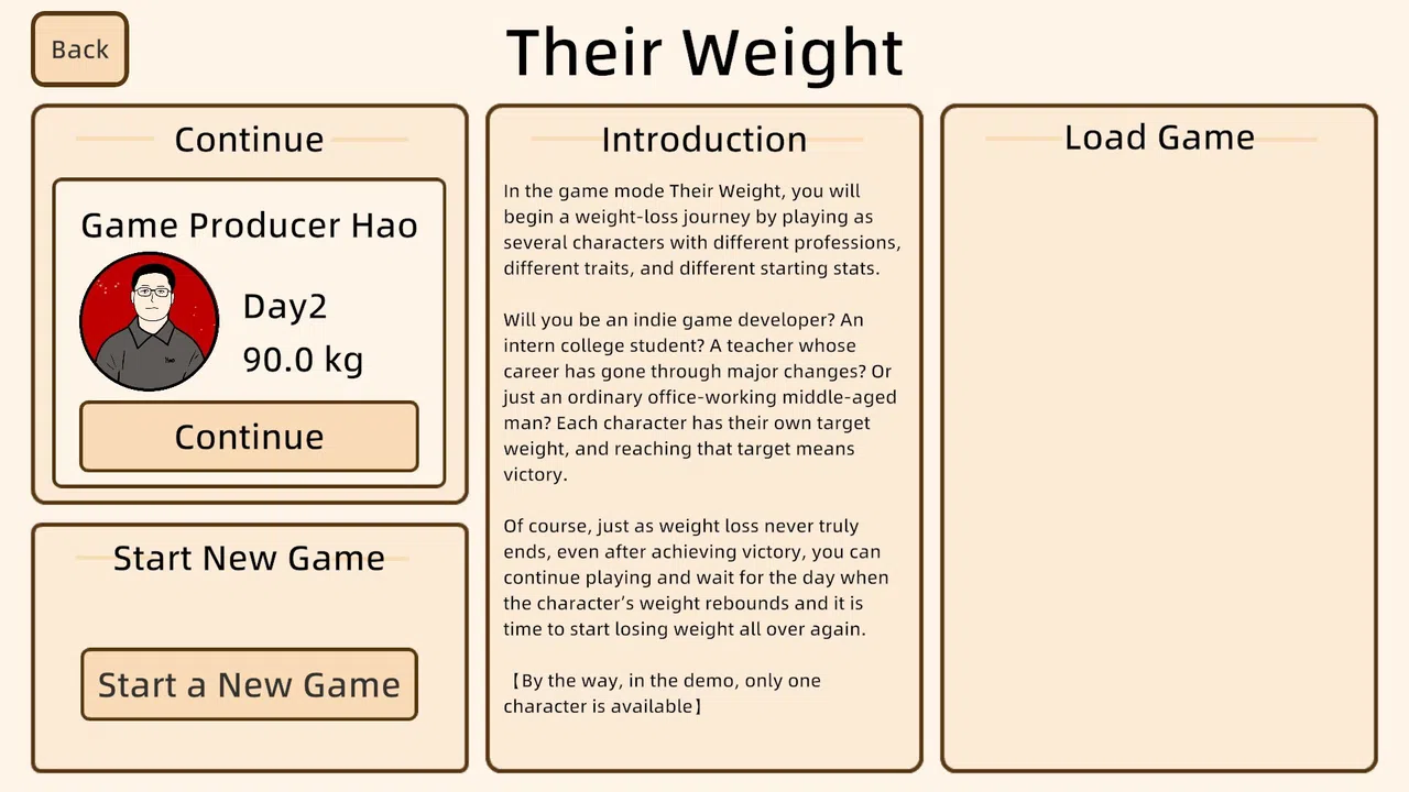 Your Weight Demo Screenshot 0
