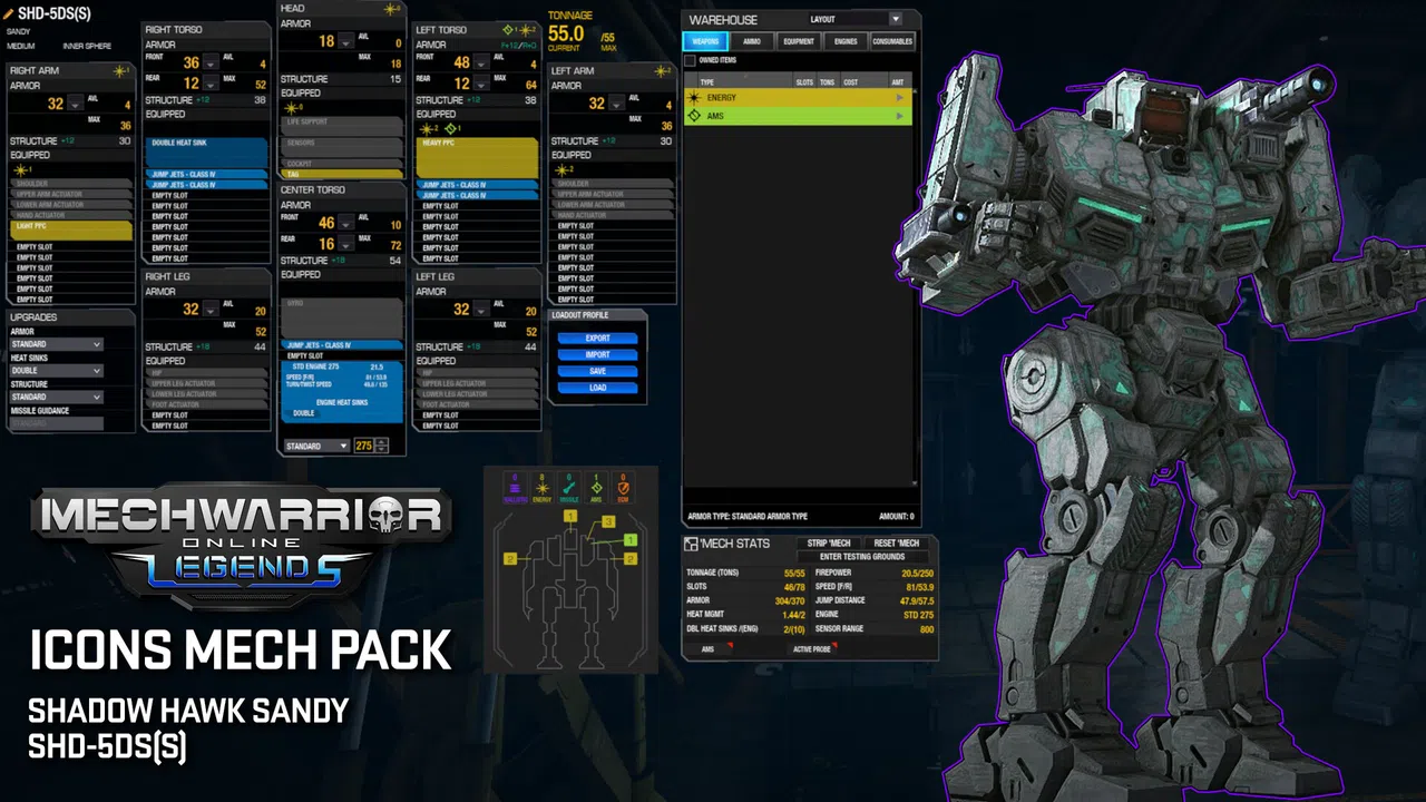 MechWarrior Online™ - Icons Booster pack Screenshot 4