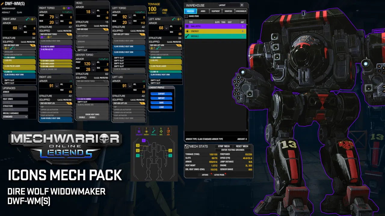 MechWarrior Online™ - Icons Booster pack Screenshot 8