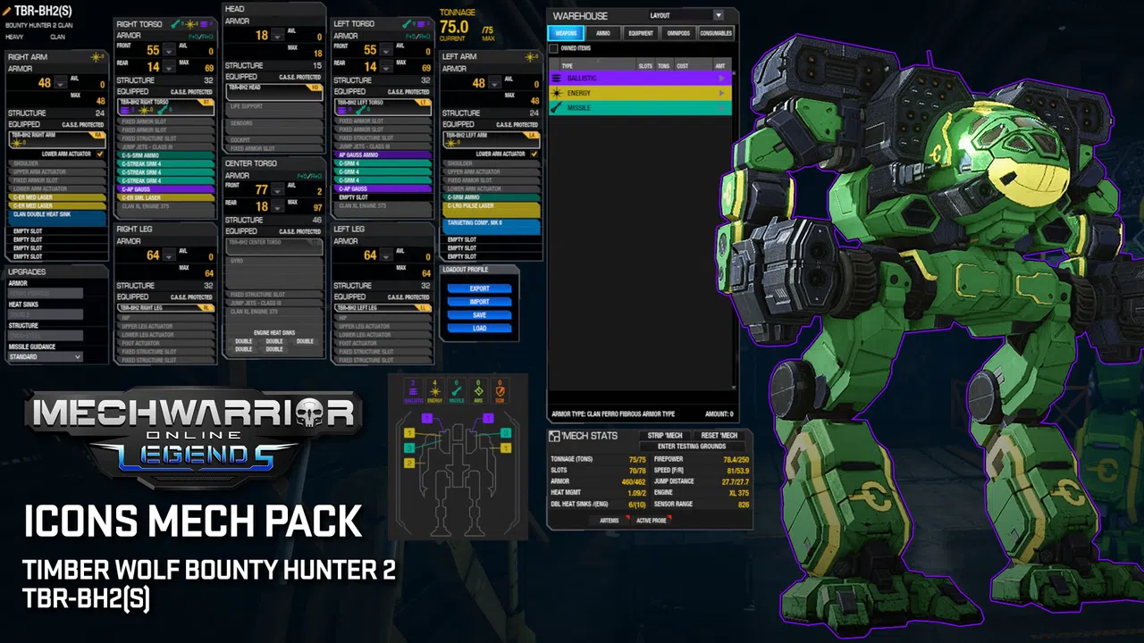 MechWarrior Online™ - Icons Booster pack Screenshot 2