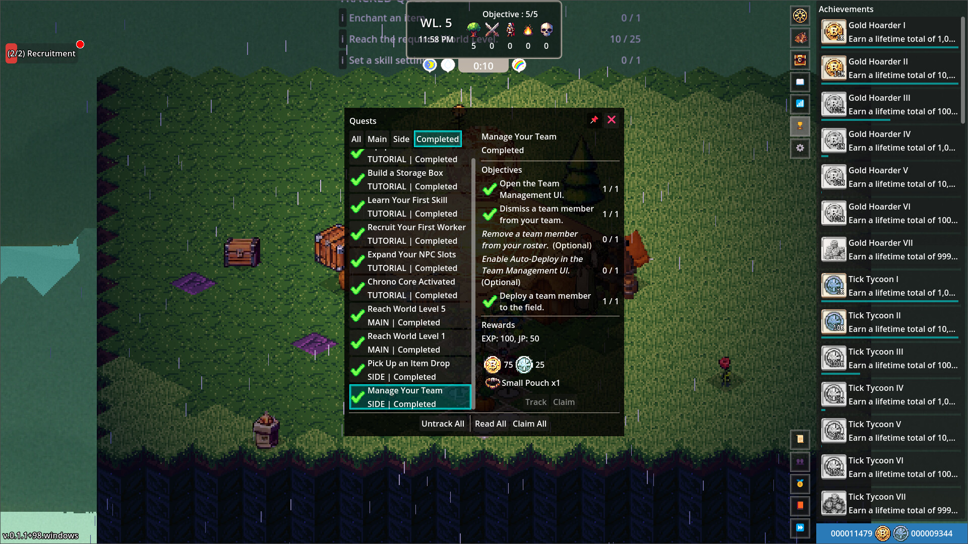 Chronominion Idler Screenshot 10