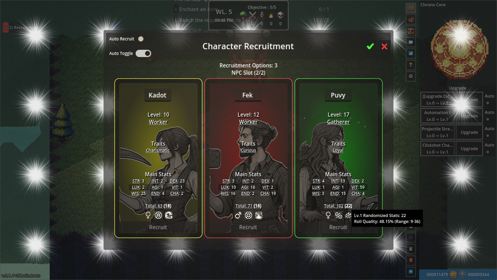 Chronominion Idler Screenshot 9