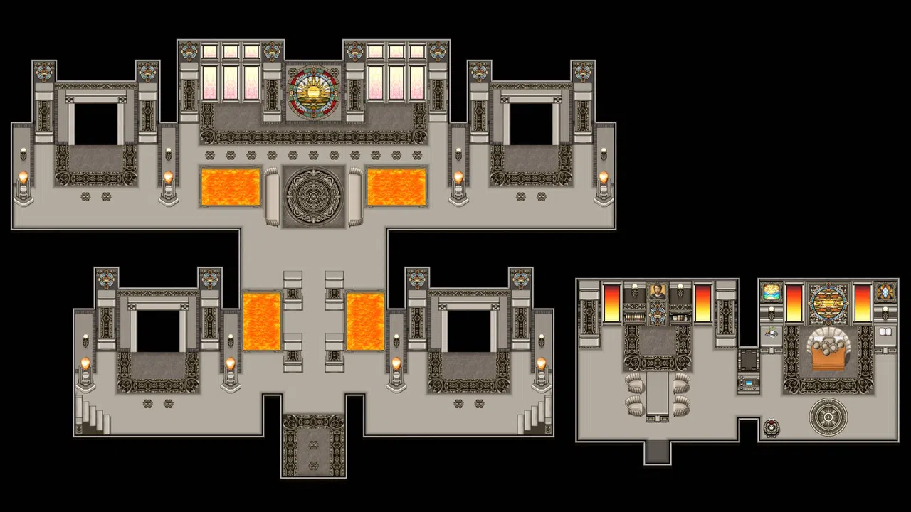 RPG Maker MZ - KR Solar Base Tileset Screenshot 1