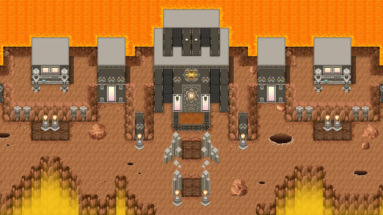 RPG Maker MZ - KR Solar Base Tileset Screenshot 0