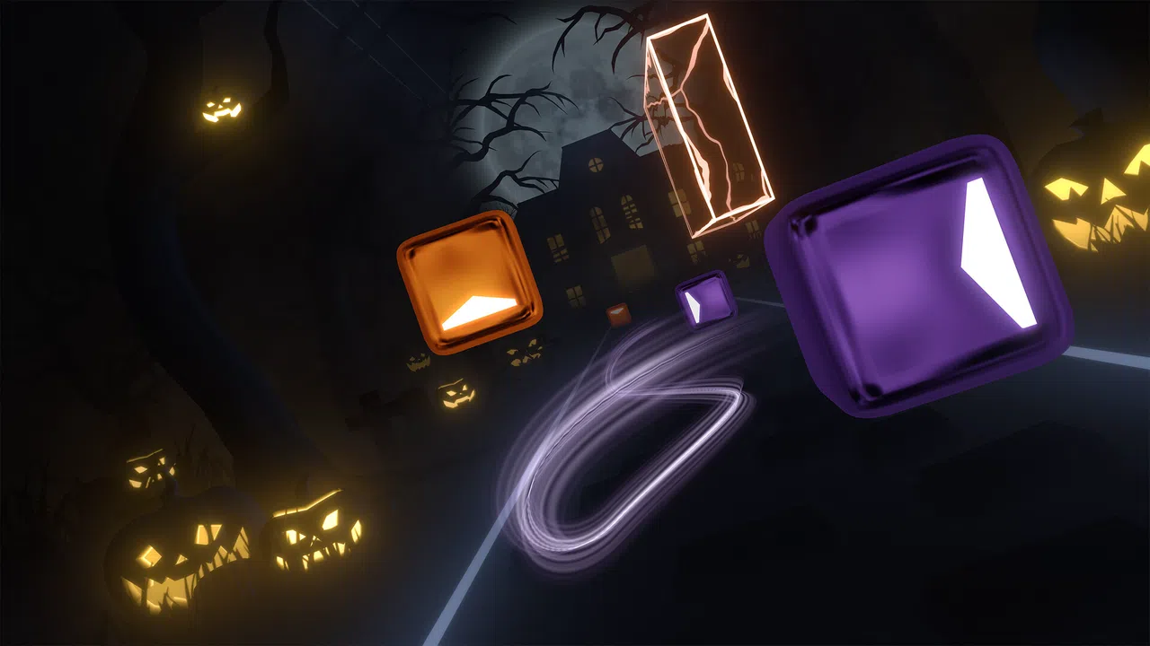 Beat Saber - Andrew Gold - Spooky Scary Skeletons – Undead Tombstone Remix Screenshot 3