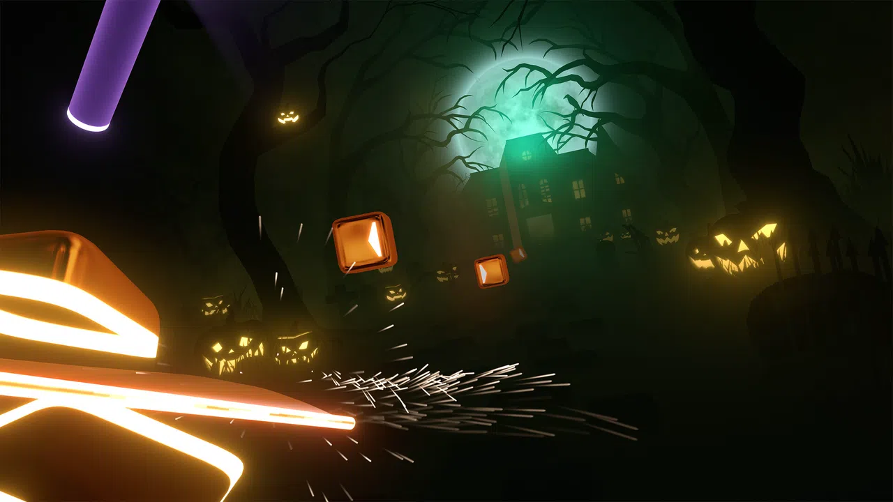 Beat Saber - Andrew Gold - Spooky Scary Skeletons – Undead Tombstone Remix Screenshot 1