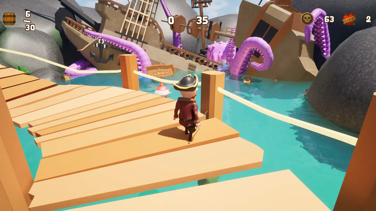 Captain Sharkbait: Voyage for Treasure Screenshot 2