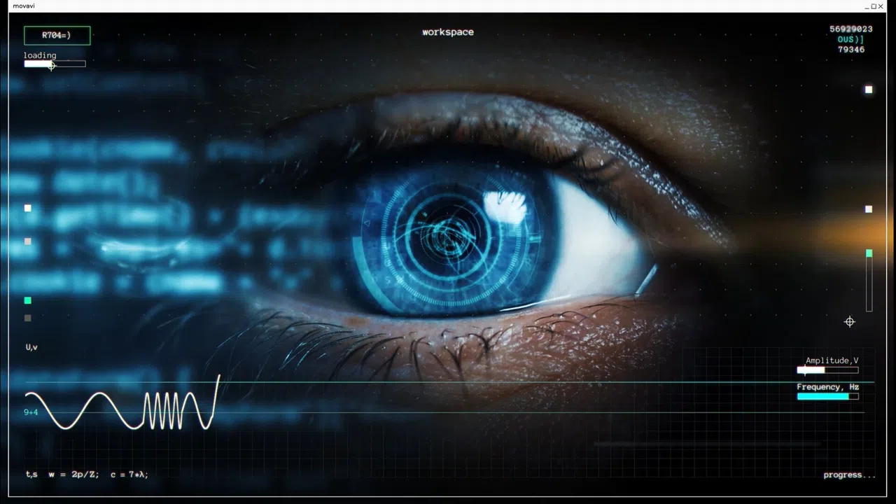 Movavi Video Editor 2026 - Digital Overlay Pack Screenshot 1